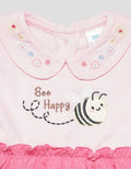 Pipiniko Short Sleeve Midi Dress Costume Bee Girls