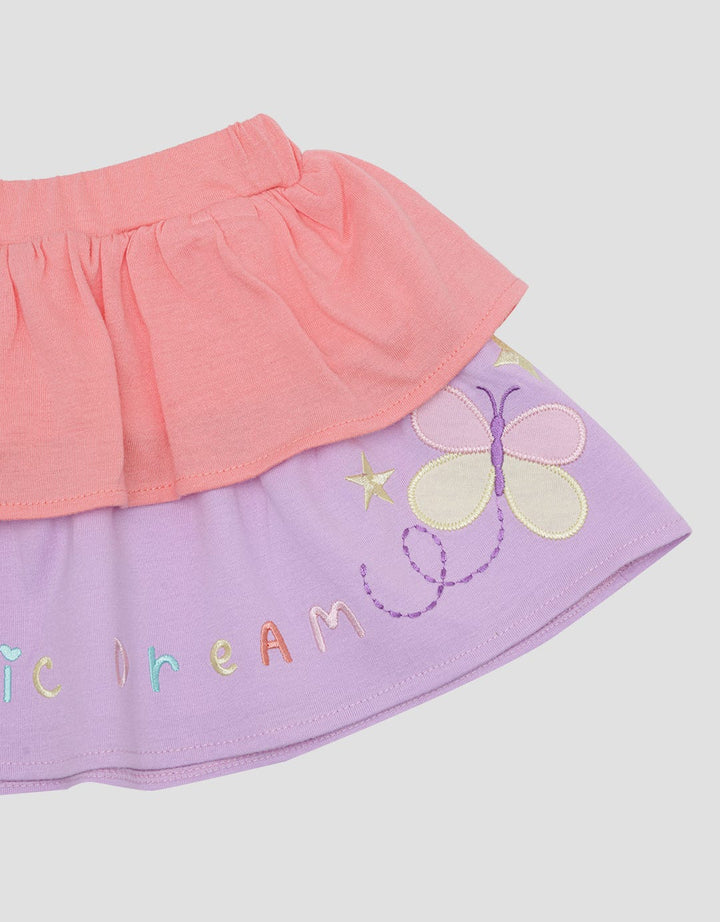 Pipiniko Mini Layer Skirt Anak Perempuan