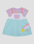 Pipiniko Midi Dress Overall Dress Unicorn Anak Perempuan