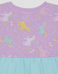 Pipiniko Midi Dress Overall Dress Unicorn Anak Perempuan