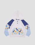 Pipiniko Dino Pixel Jaket Anak Laki-Laki