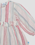 Pipiniko Bamus Stripe Set Pakaian Anak Perempuan