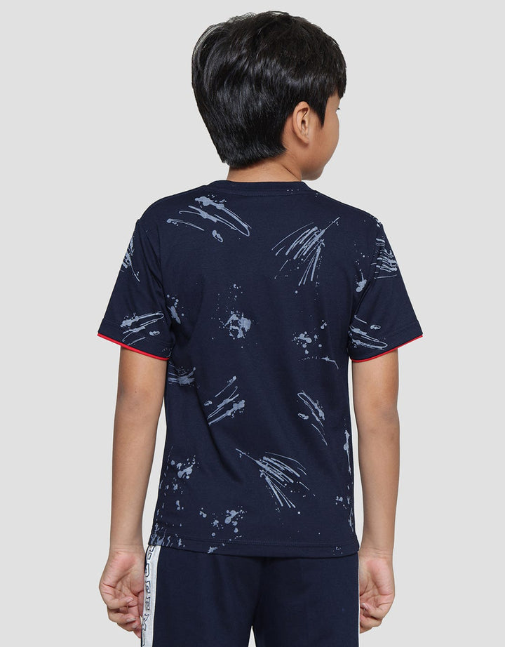 Character Superman Logo Kaos Anak Laki-laki