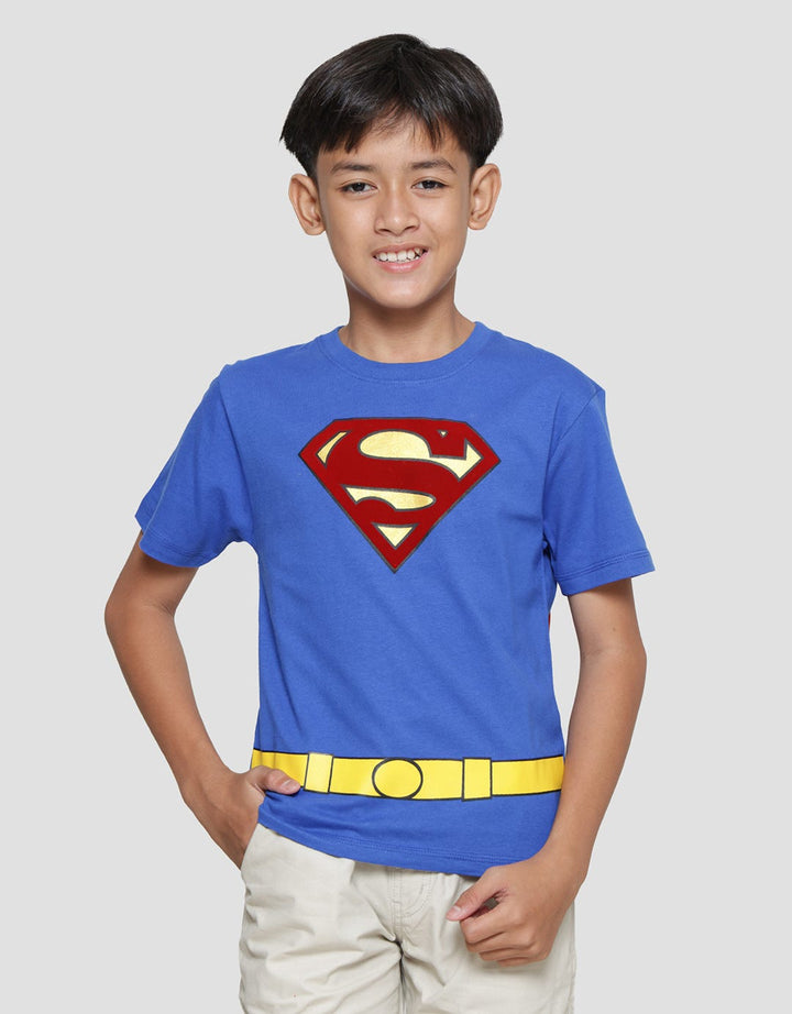 Character Superman Classic Wing A Kaos Lengan Pendek Anak Laki-laki