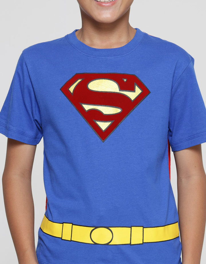 Character Superman Classic Wing A Kaos Lengan Pendek Anak Laki-laki