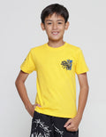Character Batman Pose Print Kaos Anak Laki-laki