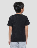 Character Batman Fly Marble Kaos Lengan Pendek Anak Laki-Laki