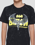 Character Batman Fly Marble Kaos Lengan Pendek Anak Laki-Laki