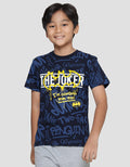 Character Batman Joker Kaos Anak Laki-laki