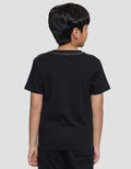 Character Batman Joker Print Kaos Lengan Pendek Anak Laki-laki
