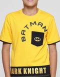 Character Batman Dark Knight Boys T-Shirt Pocket