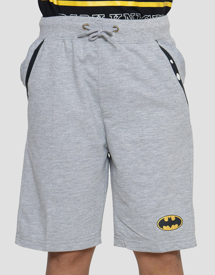 Character Knit Batman Logo Celana Pendek Anak Laki-Laki