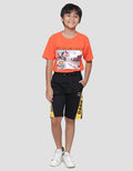 Character Knit Batman Lis C Celana Pendek Anak Laki-laki