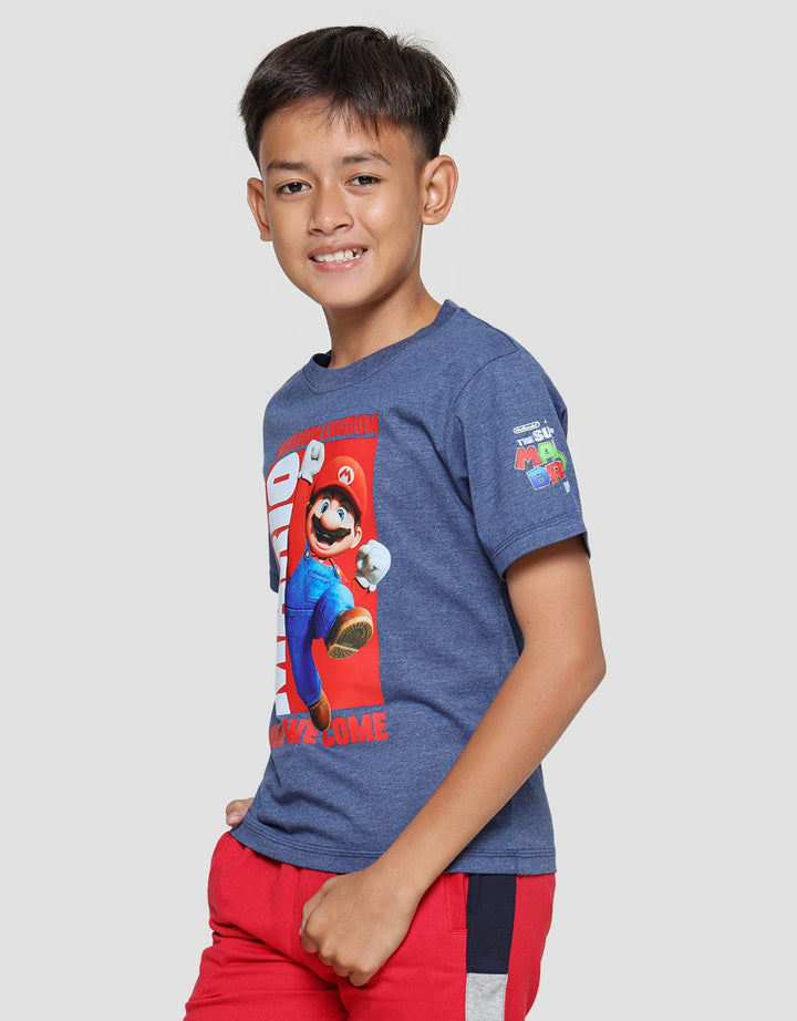 Character Mario Here We Come Kaos Anak Laki-Laki