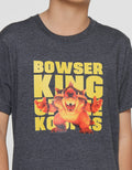 Character Mario Bros Bowser Kaos Anak Laki-laki