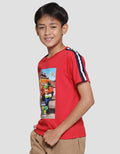 Character Mario Luigi Poster Lis Short Sleeve T-Shirt Boys