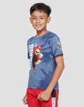 Character Mario Bros It Me Jump Kaos Anak Laki-laki
