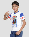 Character Mario & Luigi Brothers Kaos Lengan Pendek Anak Laki-Laki
