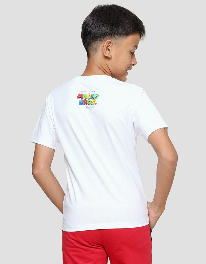 Character Mario Jump Pipe Kaos Anak Laki-Laki
