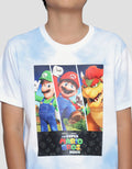 Character Mario Luigi Bowser Kaos Lengan Pendek Anak Laki-laki