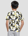 Character Kaos Lengan Pendek Anak Laki-laki  Print Kungfu Panda