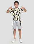 Character Kaos Lengan Pendek Anak Laki-laki  Print Kungfu Panda