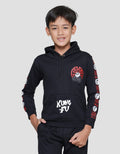 Character Sweater Kungfu Panda Hoody Anak Laki-laki
