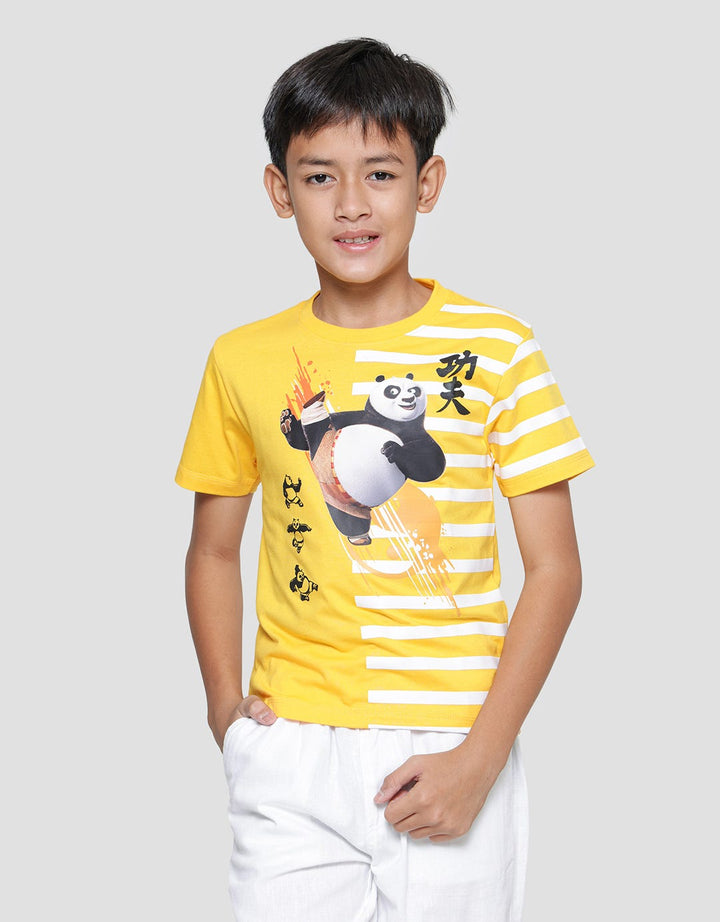 Character Kick A Kungfu Panda Boys T-Shirt