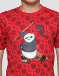 Character Kungfu Panda Fp Stick Kaos Lengan Pendek Anak Laki-Laki
