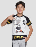 Character Kungfu Panda Lis Kaos Anak Laki-laki