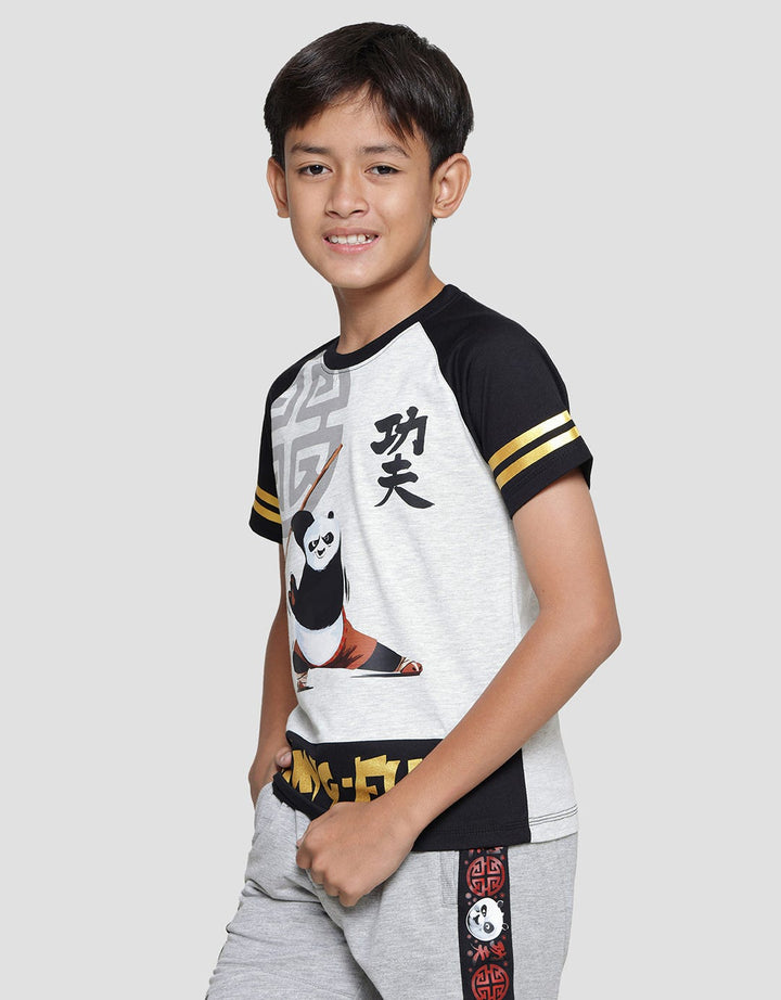 Character Kungfu Panda Lis Kaos Anak Laki-laki