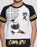 Character Kungfu Panda Lis Kaos Anak Laki-laki