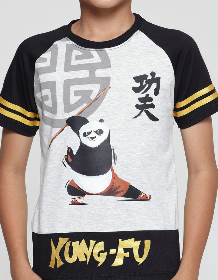 Character Kungfu Panda Lis Kaos Anak Laki-laki