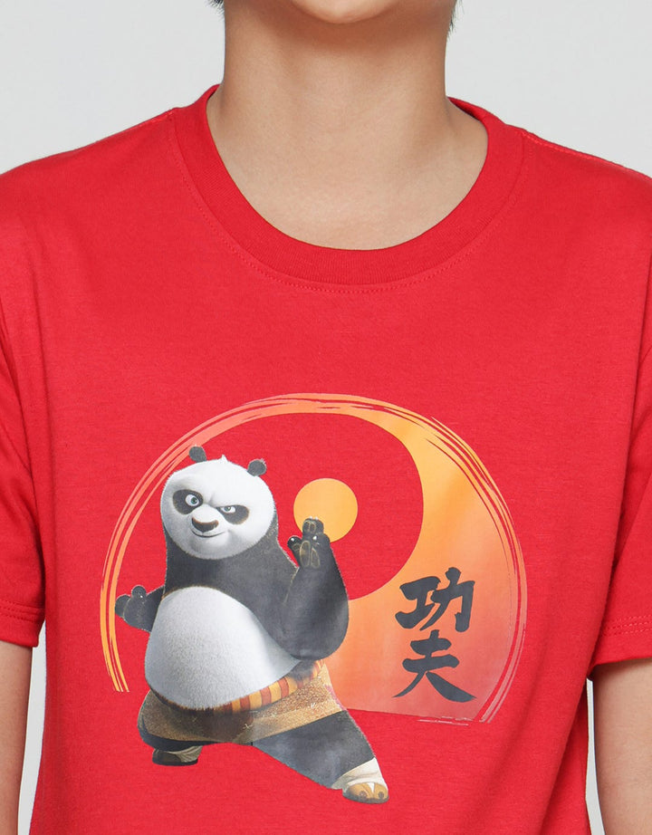 Character Kungfu Panda Strikes Boys T-Shirt