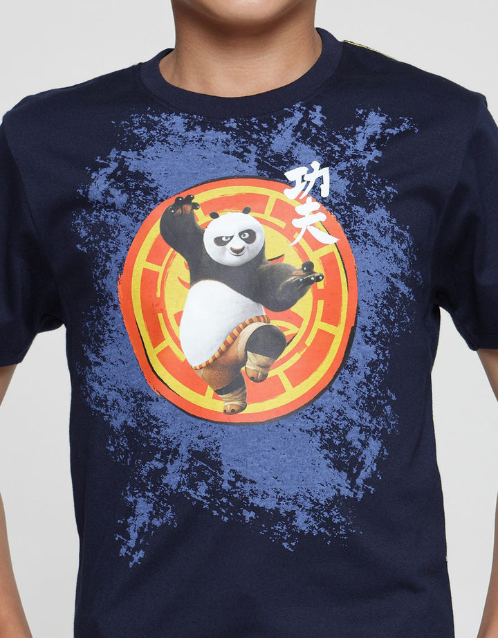 Character Kungfu Panda Action Kaos Anak Laki-laki