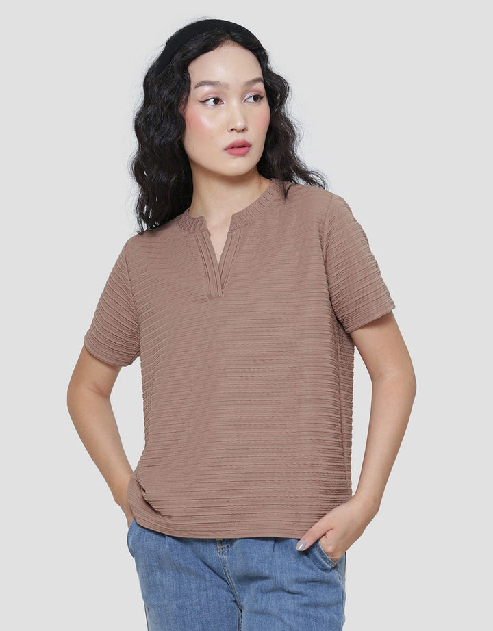 Connexion V Nect Texture Kaos Wanita