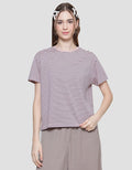 Connexion Women's Short Sleeve T-Shirt Small Stripe Women