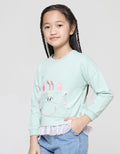 Little M Girrafe Tile Kaos Anak Perempuan