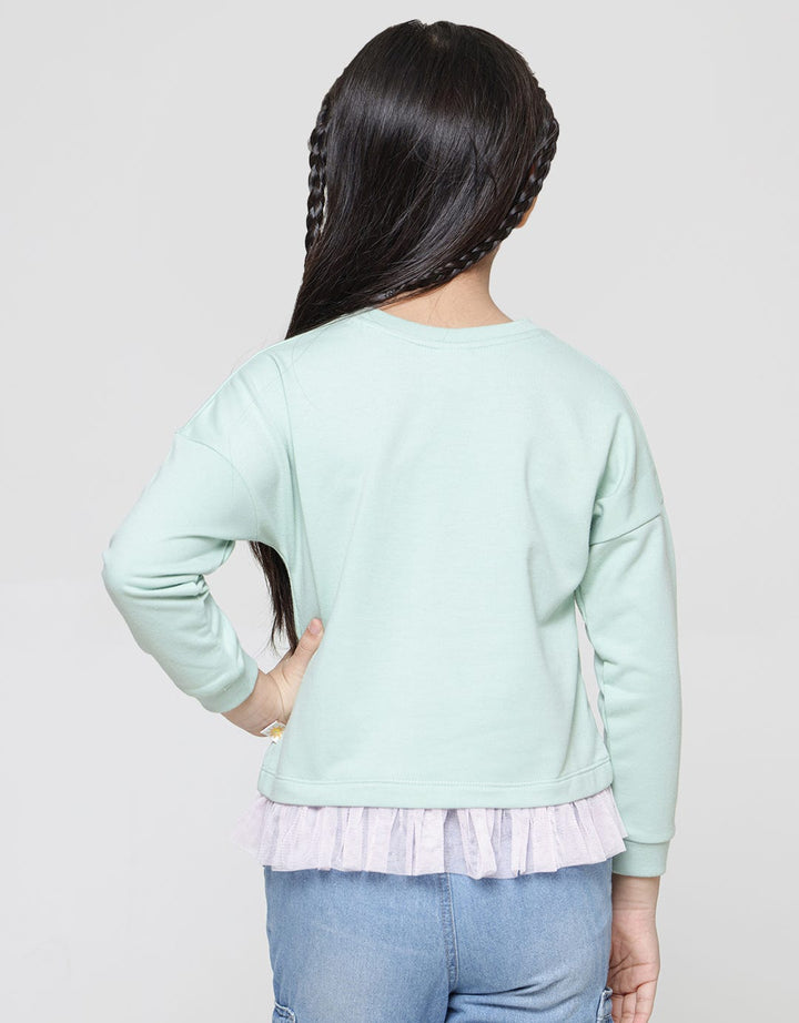 Little M Girrafe Tile Kaos Anak Perempuan