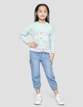 Little M Girrafe Tile Kaos Anak Perempuan
