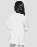 Little M Bear Flower Blouse Anak Perempuan
