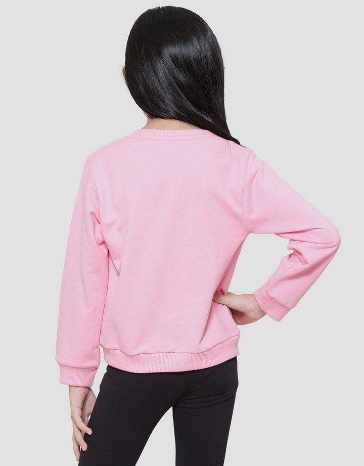 Little M Lamb Towel Sweater Girls