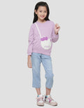 Little M Cat Towel Sweater for Girls