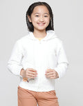 Little M Quilting Strap Applique Girls Jacket