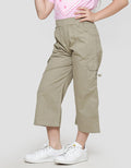 Little M Paperbag Cargo Pants for Girls