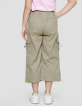 Little M Paperbag Cargo Pants for Girls