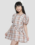 Little M Kotak Pita Midi Dress Anak Perempuan