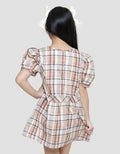 Little M Kotak Pita Midi Dress Anak Perempuan