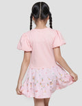 Little M Baloon Cat Dress Anak Perempuan