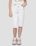 Little M Wide Leg Paperbag Belt 02 Girls Culottes Pants